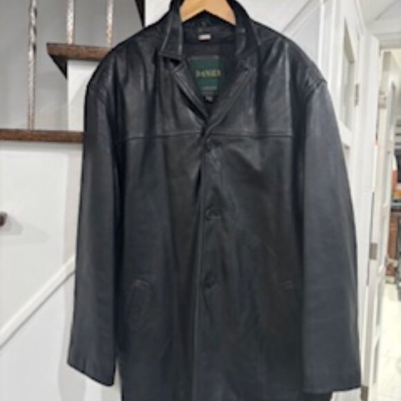 EUC Danier Genuine Leather jacket insulated removable vest size XXL - Picture 1 of 14